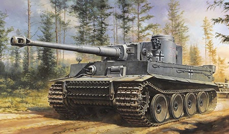 1/48 Tiger I, early (Tamiya)