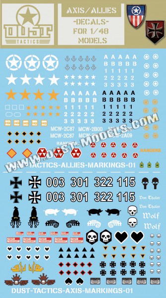 Allies/Axis decals