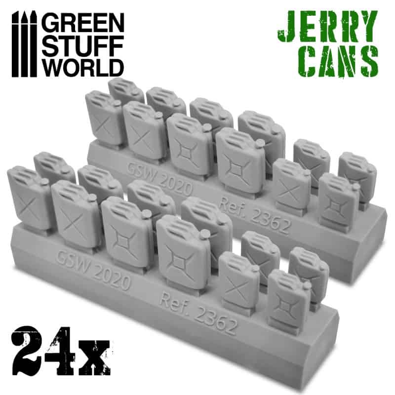 Resin Jerry Cans