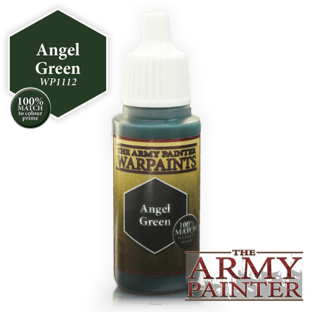 Angel Green Army Painter acylic paint