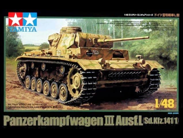 1/48 Panzerkampfwagen III Ausf.L (Tamiya)