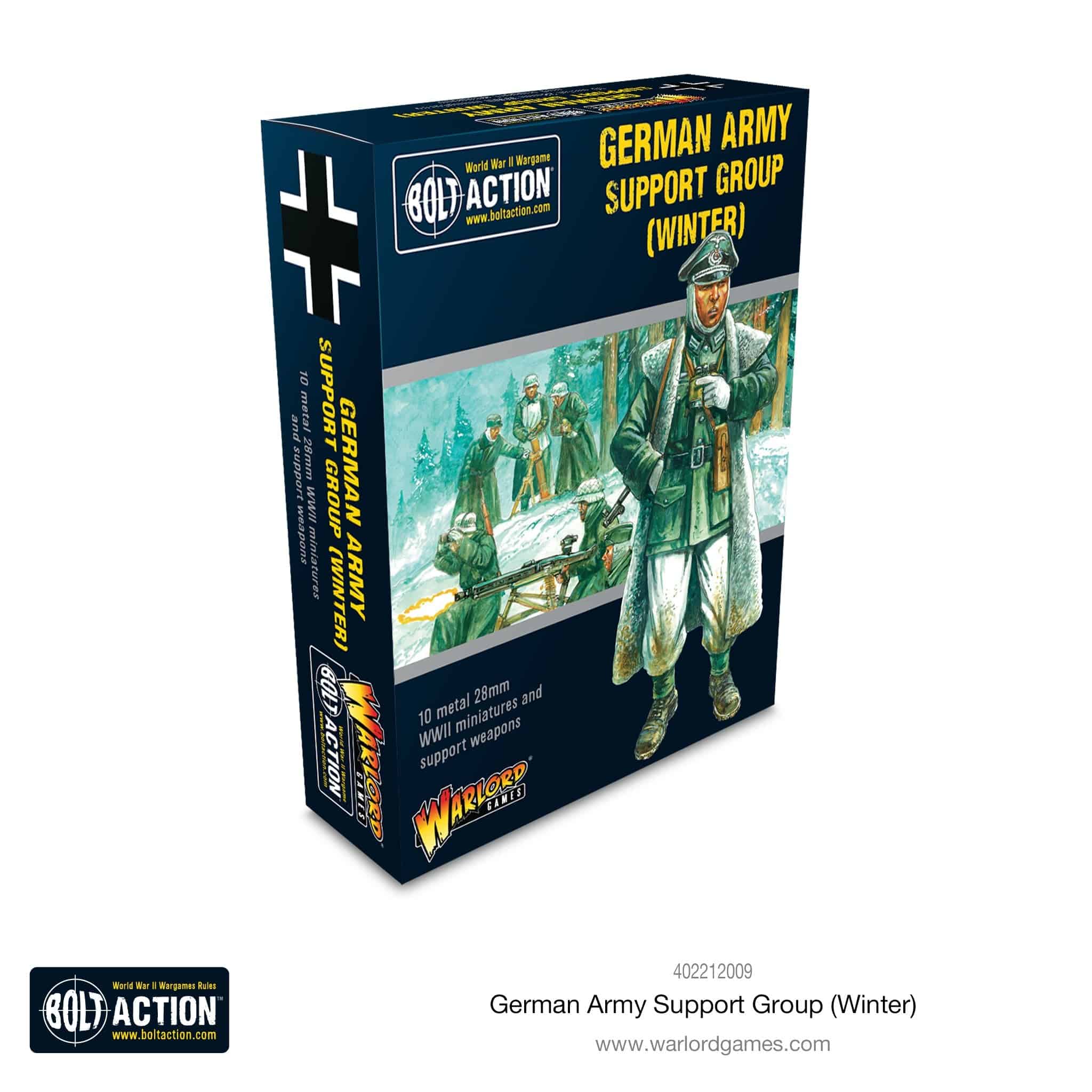 German Army (Winter) Support Group (HQ, Mortar & MMG)