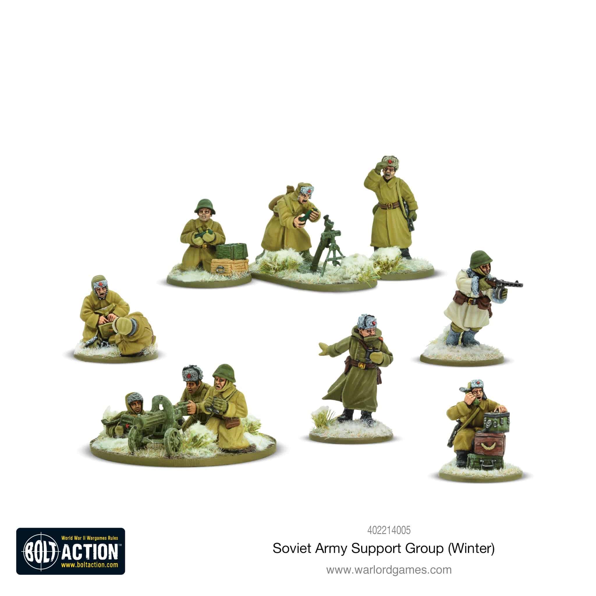 Soviet Army Winter Support Group (HQ, Mortar & MMG)