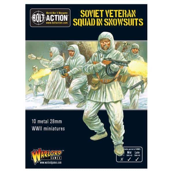 Soviet Veteran Squad in Snowsuits - Metal Box