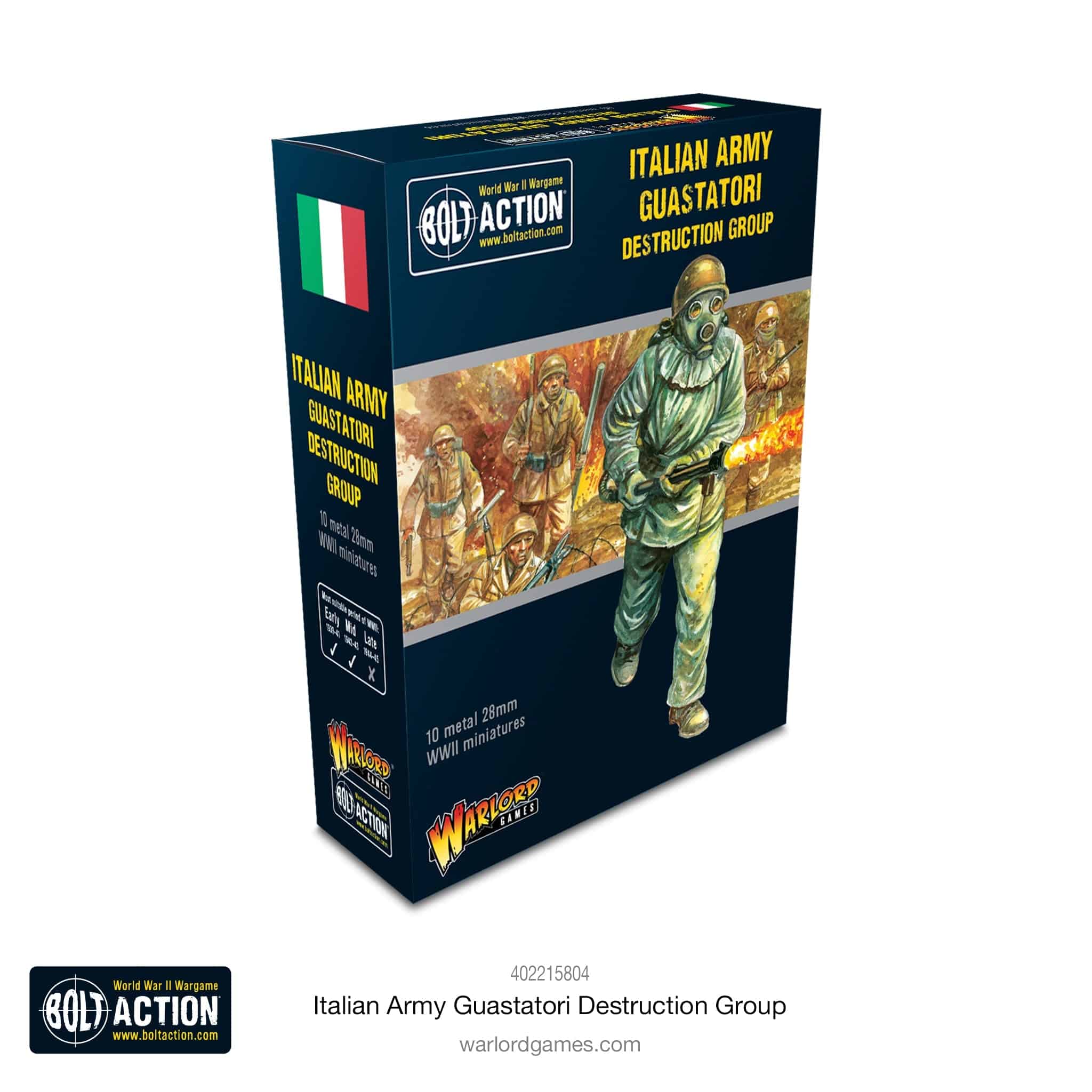 Italian Army Guastatori Destruction Group - Metal Box
