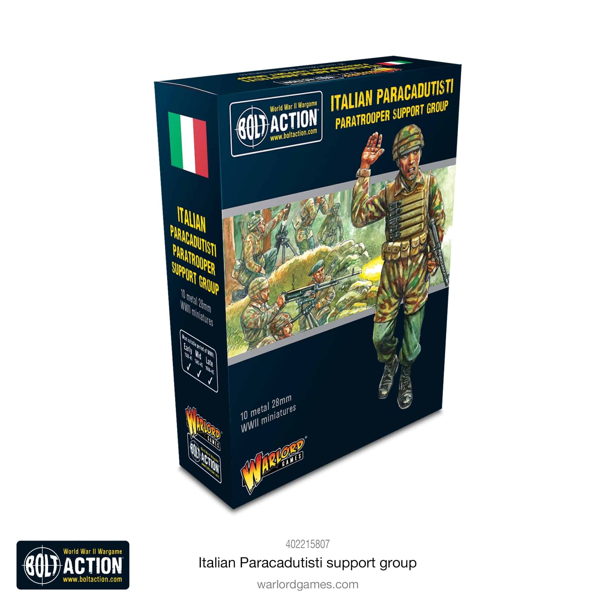 Italian Paracadutisti support group - Metal Box