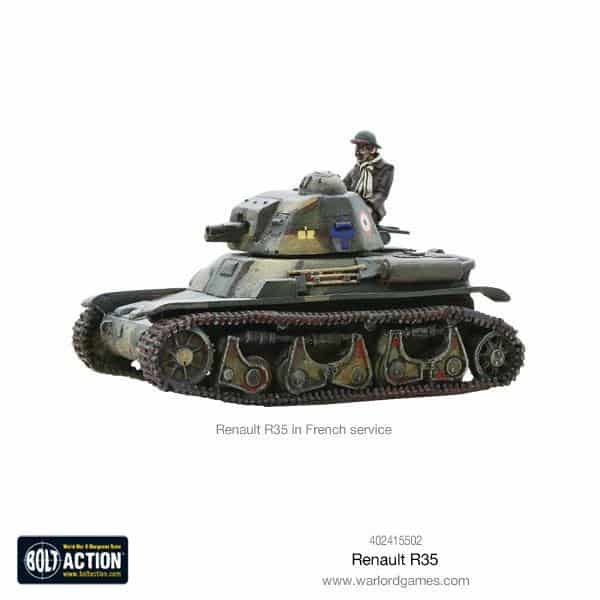 Renault R35 - Resin/Metal Box