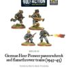 Zdjęcie German Heer Pioneer panzerschreck and flamethrower teams (1943-45) – Metal Blister