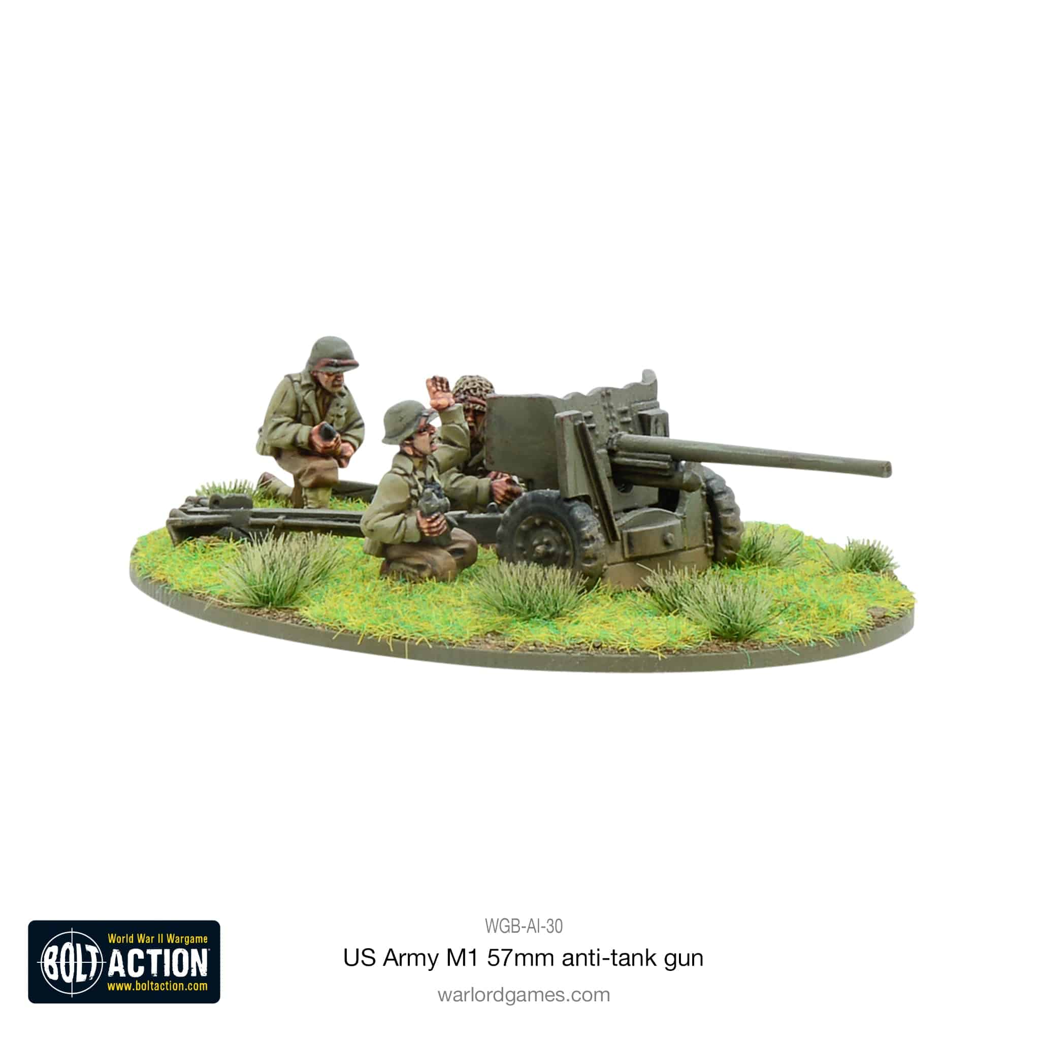 US Army 57mm Anti-Tank Team