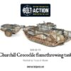 Zdjęcie Churchill Crocodile Flamethrowing Tank