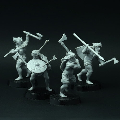 Viking Berserkers (4 models)