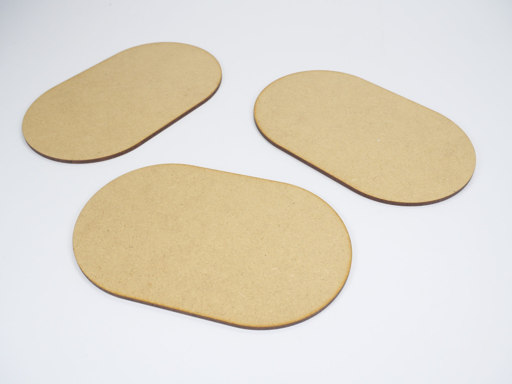 170x105 mm Set of oval bases
