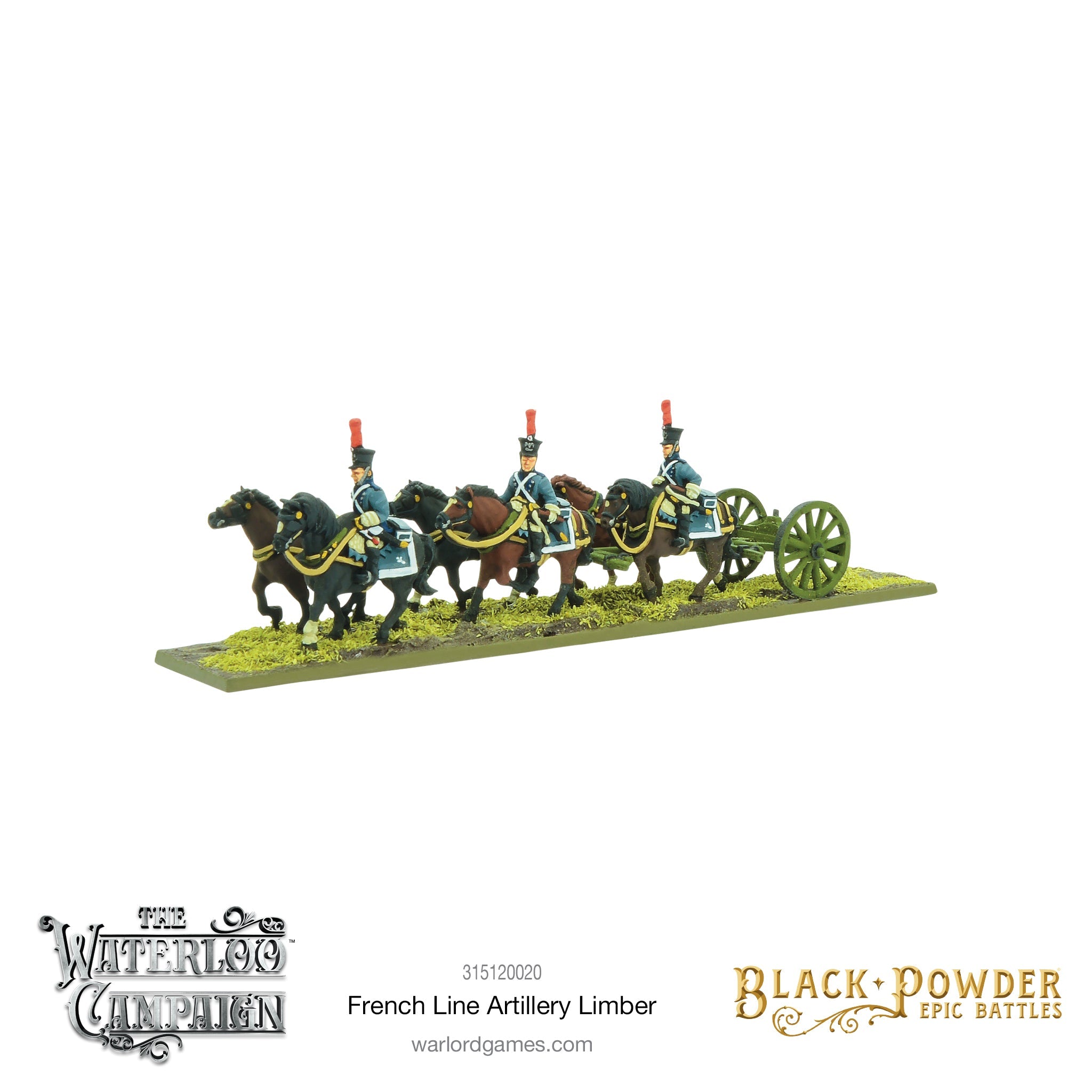 BP Epic Battles: Waterloo - French Line Artillery Limber