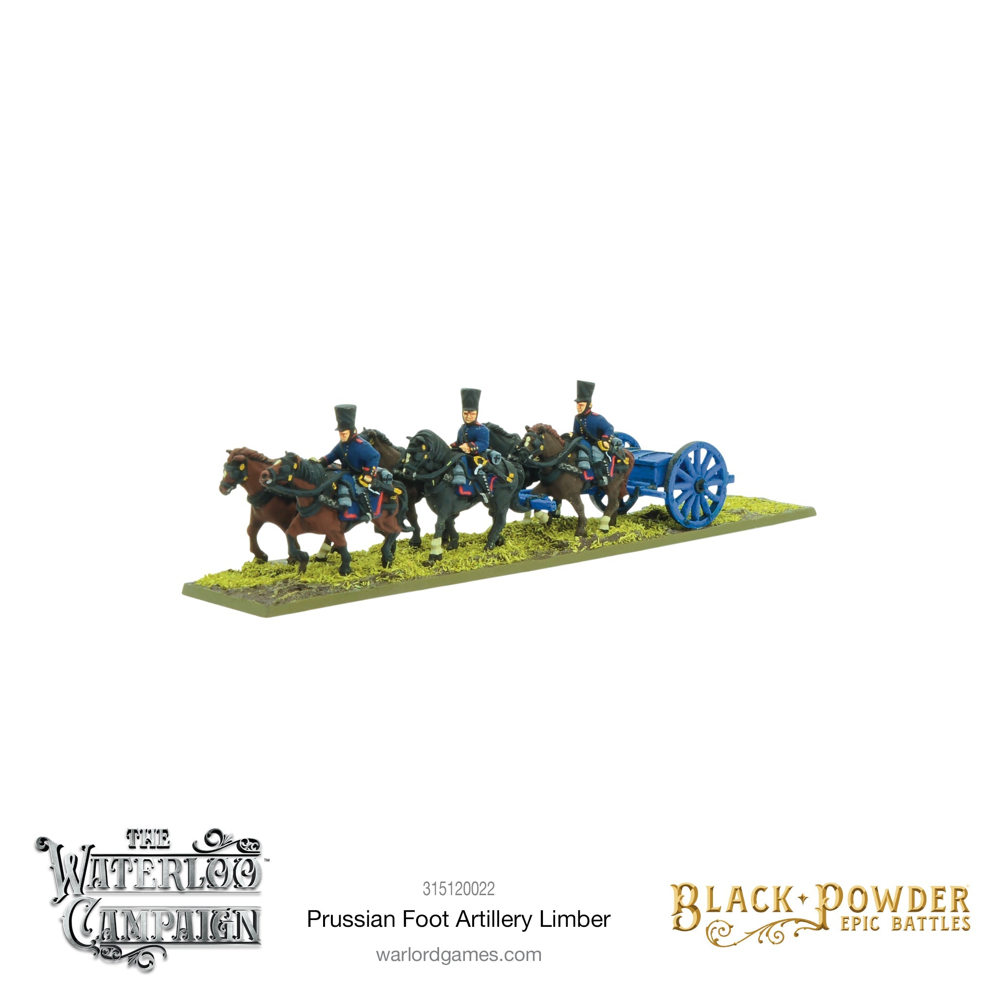 BP Epic Battles: Waterloo - Prussian Foot Artillery Limber